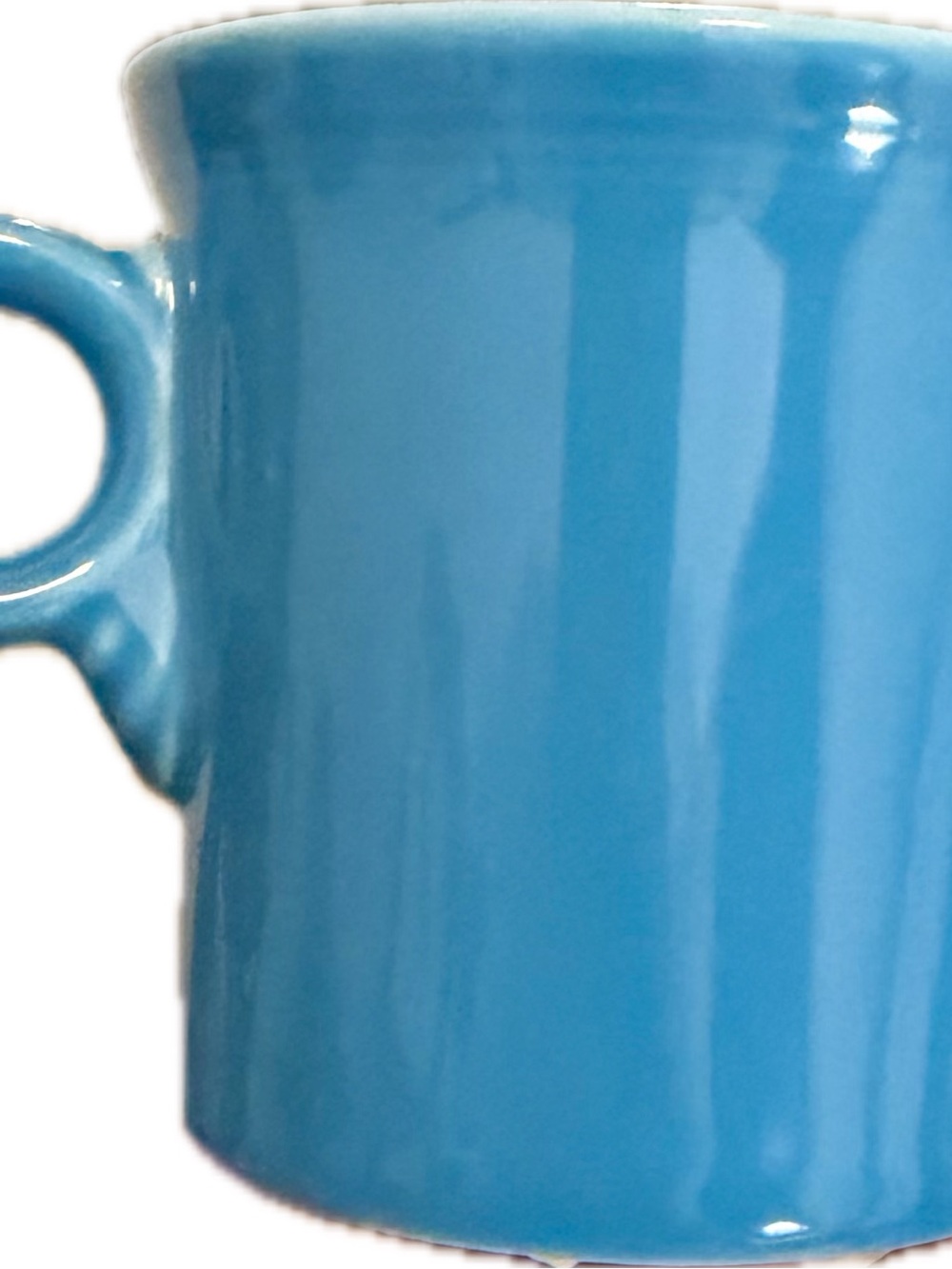 Fiesta Classic Ring Handle Coffee Mug in Peacock - Excellent Condition!
